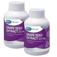 ราคา MEGA GRAPE SEED EXTRACT 20MG Duo Pack 2X60'S (3779396578)