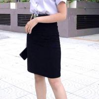 ราคา กระโปรงทรงเอ กระโปรงนักศึกษา ผ่าหลัง (4168298897)