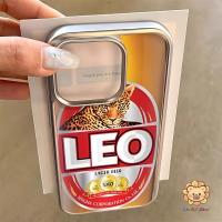 ราคา สําหรับiPhone 16 Pro Max ขวดเบียร์ลีโอ15 14 XR 13 12 11 Pro Max 8 7 Plus X Xs Max Se 2020 13 12 11 นุ่มหรูหราElectroplatedกรอบโปร่งใสเคสโทรศัพท์ (42167739379)