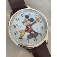 ราคา นาฬิกาแขวนทำรูปทรงนาฬิกาข้อมือหน้าปัด 7นิ้วครึ่งยาว26นิ้วทรงมันๆยุค 90‘s Disney Mickey Mouse VINTAGE Watch-style Big (29320886562)
