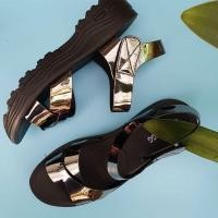 ราคา รองเท้าแฟชั่นรัดส้น สายคาดกากบาท (1769939892)