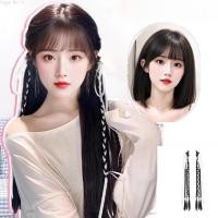 ราคา Vogue Sweet Dopamine Girl วิกผม Braid หางม้า ins สไตล์บัลเล่ต์หู Dropping กระต่ายริบบิ้นวิกผมคว้าคลิปง่ายสวมใส่ (29633912154)