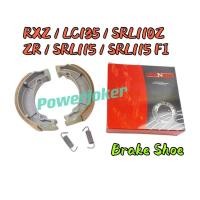 ราคา (RXZ/LC135/SRL115/SRL110Z/Lagenda 110ZR)หลัง/Belakang ก้ามเบรค/ผ้าเบรค (29941395538)