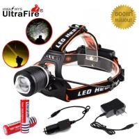 ราคา ไฟฉายคาดหัว ไฟ 2 สี UltraFire แสงสีขาว สีเหลือง ของแท้100% (รหัสTA05) (13814287100)
