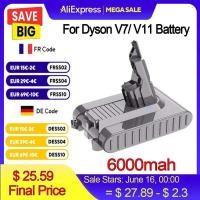 ราคา แบตเตอรี่ทดแทน 21.6V 6000mah สำหรับเครื่องดูดฝุ่น Dyson V7/SV11 Pro Trigger Animal V7 (40361848334)