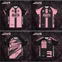 ราคา FREE CUSTOM NAMESublimation เสื้อยืด 2025 เสื้องูปีสีชมพู Venom ชุดกีฬาแฟชั่นสําหรับบุรุษและสตรี (27440868008)