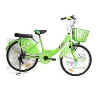 ราคา LA Bicycle จักรยาน รุ่น 24" CITY RIDE ( สีเขียว ) (300667611)