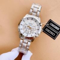 ราคา นาฬิกา SEIKO Chronograph รุ่น SKS607P1 นาฬิกาข้อมือผู้ชาย สายสแตนเลส สองกษัตริย์- ของแท้ 100% รับประกันศูนย์ Seiko ไทย (14038411227)