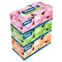 ราคา KLEENEX กระดาษเช็ดหน้า รุ่น ฟลอรัล 135 แผ่น/กล่อง (แพ็ค 3 กล่อง) (14586432246)