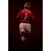 ราคา โปสเตอร์ เดวิด เบคแคม David Beckham Manchester United แมนเชสเตอร์ยูไนเต็ด Manu MUFC แมนยู Red Devils Poster ของขวัญ (5175111379)