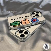 ราคา 【ส่งจากไทย】For iPhone เคสไอโฟน11 13 12 14 15 Pro Max XR X XS 7 8 Plus SE เคส รูปแบบโปร่งใส กบ ซิลิโคนนุ่มกันกระแทก Case (25378530572)