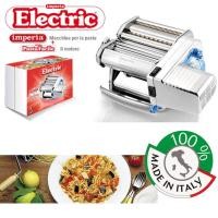 ราคา IMPERIA Pasta Machine Electric เครื่องทำเส้นพาสต้าแบบมือหมุนและไฟฟ้า Pasta Maker 650 สแตนเลสเหล็กกล้าไร้สนิมชุบโครเมียม (1696528088)