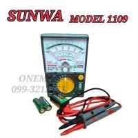 ราคา มัลติมิเตอร์เข็ม SUNWA 1109 มัลติมิเตอร์แบบอนาล็อก มิเตอร์วัดไฟแบบเข็ม Sunwa (23268432677)