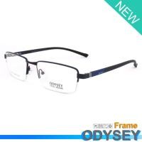 ราคา Odysey แว่นตา รุ่น 8170 C-1 สีดำ กรอบเซาะร่อง ขาสปริง วัสดุ สแตนเลส สตีล (สำหรับตัดเลนส์) กรอบแว่นตา Eyeglasses (2871928465)