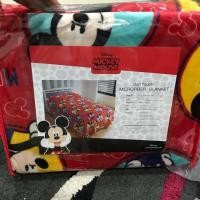 ราคา ผ้าห่ม microfiber ลาย micky mouse ขนาด60*80นิ้ว (1494550140)