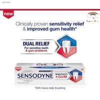 ราคา ☑☸Sensodyne ยาสีฟันเซ็นโซดายน์ sensitivity & gum 100กรัม (12504815686)
