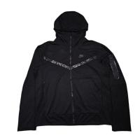 ราคา เสื้อแจ็คเก็ตมีฮู้ด Nike Tech Fleece Black Zip (29116295342)