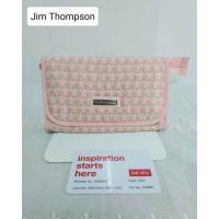 ราคา Jim Thompson กระเป๋าใส่เครื่องสำอางค์ ขนาดพกพา พร้อมกระจก มีซิป สวย สภาพดี (5289127947)
