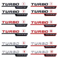 ราคา 140 * 23 มม. เหมาะสําหรับ Mercedes-Benz AMG TURBO 4MATIC BITURBO 4MATIC + Fender ป้ายด้านข้าง (26672753171)