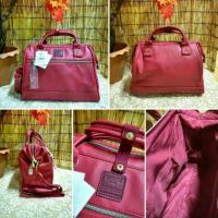 ราคา Boston Two-way Shoulder LEATHER Bag Anello (67268778)