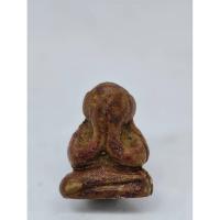 ราคา หลวงปู่อิ่ม วัดทุ่งนาใหม่ พระปิดตาผงปัถมัง รุ่นแรก ปี 66 KA1744 (29931079058)