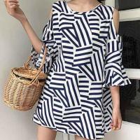 ราคา แฟชั่น เดรสสไตล์เกาหลี พร้อมส่ง (414940796)