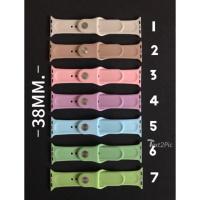 ราคา พร้อมส่งขนาด38สาย Apple Watch ขนาด38 หลายสี เลือกสีเมนูด้านล่างได้เลยคะใช้ได้ทั้ง3ซีรีย์ (306828339)