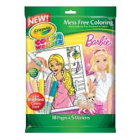 ราคา Crayola Color Wonder coloring book: Barbie สมุดระบายสีพร้อมสีเมจิก ชุดคัลเลอร์วันเดอร์ บาร์บี้ (937403523)
