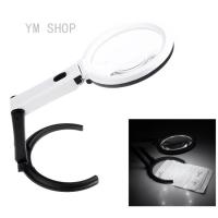 ราคา โคมไฟแว่นขยายตั้งโต๊ะ 10 LED Foldable Magnifying (1372236482)