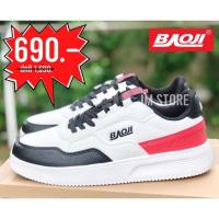 ราคา BAOJI SALE รองเท้าผ้าใบบาโอจิ ผู้ชาย ทรงสวย ด้านนอกหนัง พื้นนุ่ม ใส่สบาย ใส่ลำลอง เที่ยว ออกกำลังกาย (24671282922)