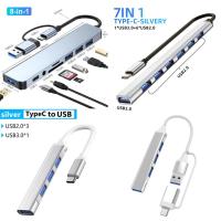 ราคา Type C USB Hub ความเร็วสูง USB 3.0 4 พอร์ตอะแดปเตอร์แยกหลาย OTG สําหรับคอมพิวเตอร์แล็ปท็อป (43561690688)