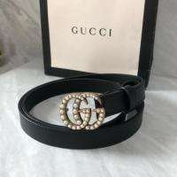 ราคา Used gucci belt 2cm size75 (2773145240)