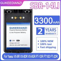 ราคา GUKEEDIANZI เปลี่ยนแบตเตอรี่ SBR-14LI (VX8R) สำหรับ Yaesu FNB-102LI FNB-101Li VX-8R VX-8GR FT-1DR FT1XD FT-2DR วิท00 (23853701362)