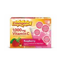 ราคา Emergen-C Daily Immune Support Vitamin C Supplement Powder, Raspberry, 30 Ct (22314867068)