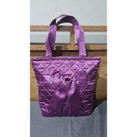 ราคา กระเป๋าสะพายนารายา(Naraya)ผ้าซาตินสีม่วง (26523267569)