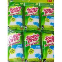 ราคา Scotch Brite ของแท้ 3M ฟองน้ำพร้อมตาข่ายฟองน้ำหนาพิเศษ ช่วยอุ้มน้ำ ใยตาข่าย ทนทาน ไม่ขาดง่าย (29051169411)