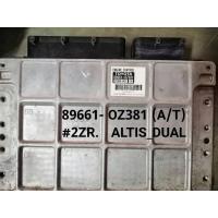 ราคา กล่องอีซียู คุมเครื่องยนต์ โตโยต้า อัสติส ดูโอ้ เกียร์ออโต้เครื่อง 2ZR รหัสกล่อง 89661-OZ381 ECU TOYOTA Altis Dual 2010 (23617015108)