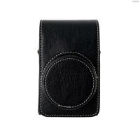 ราคา เคสป้องกันกล้องดิจิตอลหนัง PU กระเป๋าเก็บกล้องพร้อมสายสะพายไหล่แบบถอดได้เข้ากันได้กับ RICOH GR2/GR3/GR3X Canon G7X2/G7X3 RX100/ZV1/LX10/SX740/ZR1000/CCD740 (25785628674)