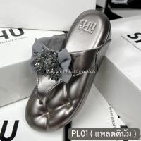 ราคา ♥️ สินค้าหิ้วจากShop ♥️SOFA SHU by Shuberry ของแท้1000000% / ผ่อนSpayLaterได้ SHU SOFASHOES SLIM SWEET CHIC PLATINUM (18614889264)