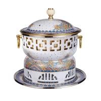 ราคา Cloisonne ทองแดงหม้อร้อนเตาเดียวหม้อร้อนขนาดเล็กหนึ่งคนหนึ่งหม้อครัวเรือนทองแดงบริสุทธิ์ขนาดเล็กเคลือบทองแดงหม้อ (29082968939)