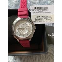 ราคา นาฬิกาข้อมือCoachมือ1ของแท้%สายซิลิโคนนาฬิกาCoach Rubber Strap Watch หน้าปัดสีเงินขนาด34mm.ของแท้% (9174215225)