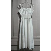 ราคา ชุดเดรสยาวสายเดี่ยว สีขาว ใส่ไปทะเล ใส่ออกงาน (26710621740)