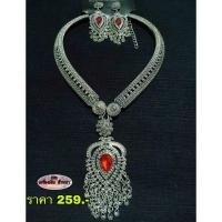 ราคา สร้อยคอ+ตุ้มหู ล้านนา (3753773470)