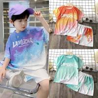 ราคา ชุดเสื้อผ้าสำหรับเด็กผู้ชายสุดน่ารัก เซ็ตเสื้อยืด + กางเกงในสีสันสดใส เหมาะกับฤดูร้อนที่จะทำให้ลูกน้อยรู้สึกสบายทุกวัน (28580748766)