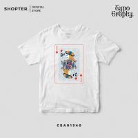 ราคา เสื้อยืด พิมพ์ลาย ลายไพ่ รหัส CEA01340-CEA01345 #เสื้อยืด #ไพ่ #Typography (25119591445)