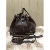 ราคา กระเป๋าสะพายหนังแท้แบรนด์ Bean Pole (8025491642)