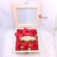 ราคา กล่องเฟอเรโร่ Ferrero Rocher กล่องดอกไม้ กล่องช็อคโกแลต กล่องของขวัญ ของขวัญวาเลนไทน์ (8099840767)
