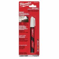ราคา Milwaukee inkzall Liquid Paint marker จุดกลาง - สีขาว (14488208758)