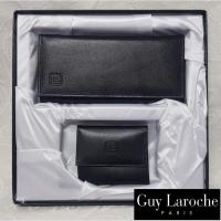 ราคา Guy Laroche Paris Gift Set กระเป๋าสตางค์ใบยาว+กระเป๋าสตางค์ใส่เหรียญ รุ่น U-BROOK-100 (14649611217)