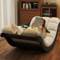 ราคา เก้าอี้โยกใหม่ไม้Recliner Multi-Functional Moonโยกเก้าอี้ห้องนั่งเล่นระเบียงบ้านRetro Leisureเก้าอี้โซฟา (26670482306)